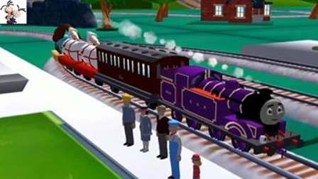 托马斯和他的朋友们第39期：高贵的赖安 小火车游戏 永哥玩游戏