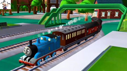 托马斯和他的朋友们第40期：快乐的托马斯 小火车游戏 永哥玩游戏