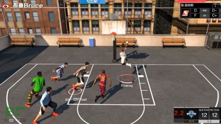 【布鲁】NBA2KOLX季前测试体验:街头