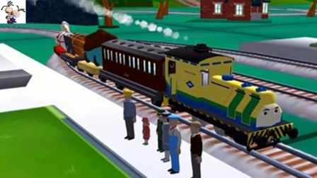 托马斯和他的朋友们第44期：劳尔的活塞 小火车游戏 永哥玩游戏