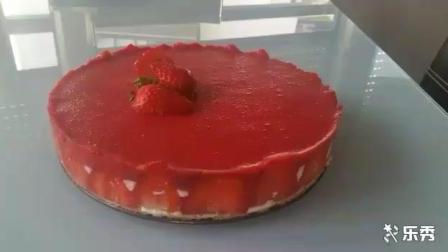 non bake  strawberry cheesecake( 草莓芝士蛋糕)