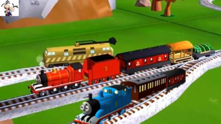 托马斯和他的朋友们第49期：GOGO比赛惨败 小火车游戏 永哥玩游戏