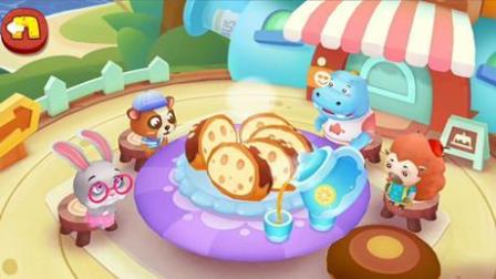 宝宝巴士奇奇和妙妙的蛋糕店 小猪佩奇制作蛋糕 面包