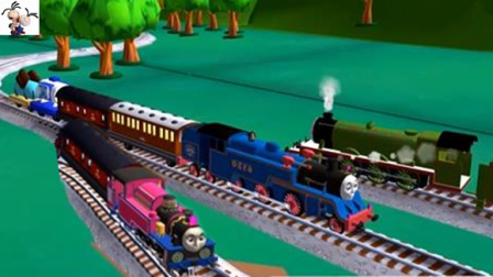 托马斯和他的朋友们第55期：高登的伙伴们 小火车游戏 永哥玩游戏