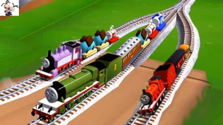 托马斯和他的朋友们第56期：高贵速度并存的亨利 火车游戏 永哥玩游戏