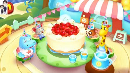 宝宝巴士奇妙蛋糕店#4: 制作生日蛋糕和布丁