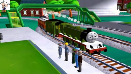 托马斯和他的朋友们第63期：亨利的朋友托比 小火车游戏 永哥玩游戏