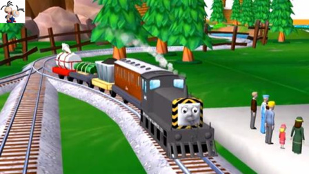 托马斯和他的朋友们第65期：提塞尔的车厢 小火车游戏 永哥玩游戏