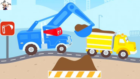 超级挖掘机2 超级卡车 挖掘机推土机运输车 汽车总动员 永哥玩游戏
