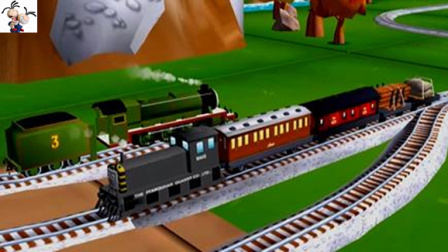 托马斯和他的朋友们第76期：胆小的托比 小火车游戏 永哥玩游戏