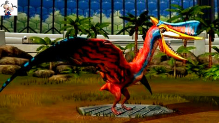 侏罗纪世界游戏第105期：40级准格尔翼龙 侏罗纪公园 恐龙公园 永哥玩游戏