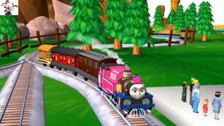 托马斯和他的朋友们第79期： 阿诗玛和梅威斯 小火车游戏★永哥玩游戏