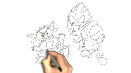 光之巨人奥特曼打怪兽 小鸡过河 猪八戒背媳妇