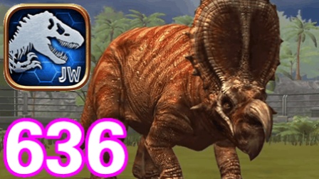 侏罗纪世界游戏第636期 5星30级野牛龙★恐龙公园★星仔和亮哥