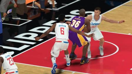 【布鲁】NBA2K18生涯模式：六连胜！洛杉矶德比湖人大胜快船（21）