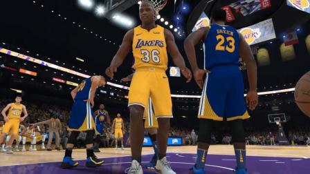 【布鲁】NBA2K18生涯模式：三分绝杀勇士！奥尼尔40+20打爆死亡五小（22）