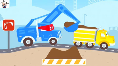 超级挖掘机11 超级卡车 挖掘机推土机运输车 汽车总动员★永哥玩游戏