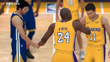 【布鲁】NBA2K18生涯模式：科比球衣退役日！奥尼尔穿24号砍42分致敬科比（25）