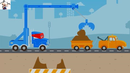 超级挖掘机13 超级卡车 挖掘机推土机运输车 汽车总动员★永哥玩游戏