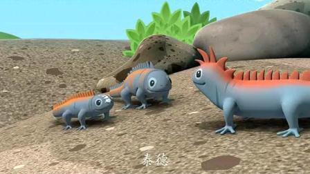 海底小纵队: 海鬣蜥与其他鬣蜥是不同的