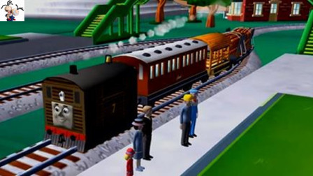 托马斯和他的朋友们第111集：托比的最后任务 托马斯火车游戏★永哥玩游戏