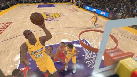 【布鲁】NBA2K18生涯模式：奥尼尔绝杀火箭！湖人锁定西部第二（38）