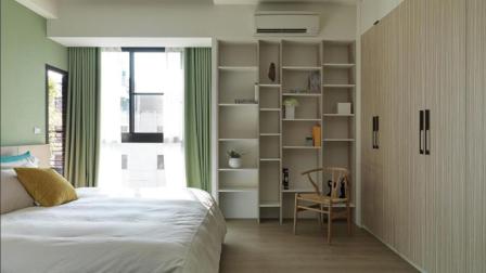 小空间卧室装修设计, 利用好每一寸角落、收纳格