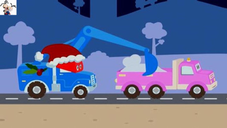 超级挖掘机25 超级卡车圣诞版 挖掘机推土机运输车 汽车总动员★永哥玩游戏