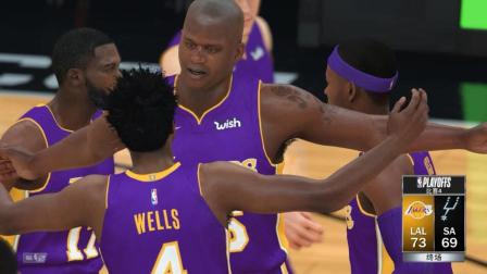 【布鲁】NBA2K18生涯模式：季后赛湖人横扫马刺！吉诺比利退役之战（41）