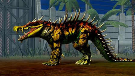 侏罗纪世界恐龙公园186期：狂暴龙、霸王龙和猪鳄★永哥玩游戏