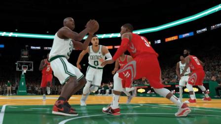 【布鲁】NBA2K18生涯模式：霍福德进首发！凯尔特人四巨头vs火箭哈登保罗（51）