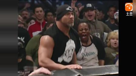 当WWE战神高柏遇到比他身材高大的选手! 他