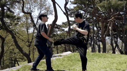 韩国截拳道宣传片, 看看韩国人把李小龙的功夫