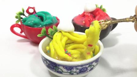 月采超Q食玩玩具 73 日本食玩 迷你面条制作 好吃的日本拉面制作视频