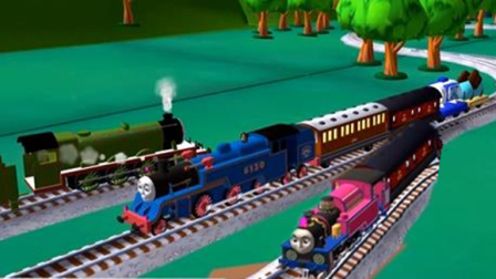 托马斯和他的朋友们第159期：阿诗玛的新伙伴 火车游戏★永哥玩游戏