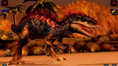 侏罗纪世界恐龙公园第247期： 蛇发女怪龙对战狂暴龙★永哥玩游戏