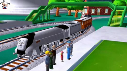 【永哥】托马斯和朋友们手游175期：史赛宾多多岛之旅 火车游戏