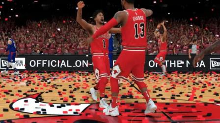 【布鲁】NBA2K18终极联盟：公牛续约罗斯和乔治！公牛王朝完结（26）