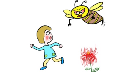 简笔画轻松学画小蜜蜂,菊花,人物,被蜂蜇到该怎么办?
