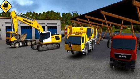 【永哥玩游戏】挖掘机城市模拟建设Ep132：挖掘机起重机装载机