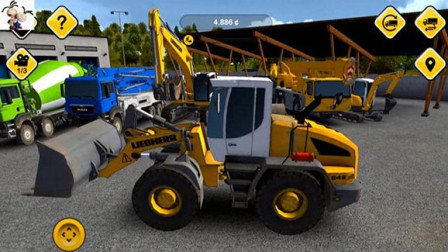 【永哥玩游戏】挖掘机城市模拟建设Ep133：挖掘机装载机搅拌机