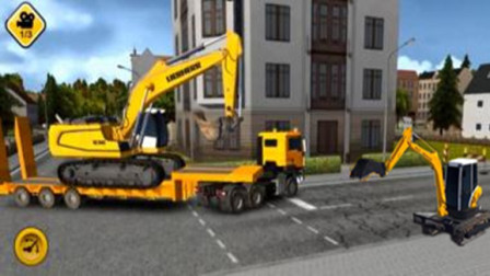 【永哥玩游戏】挖掘机城市模拟建设Ep137：挖掘机搅拌车装载车