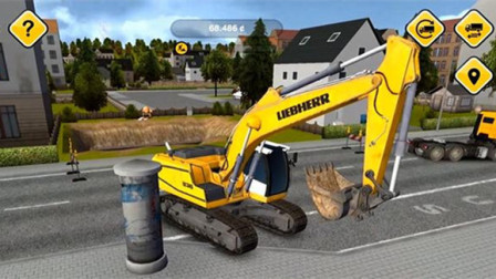 【永哥玩游戏】挖掘机城市模拟建设Ep138：挖掘机水泥搅拌车起重机