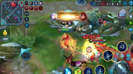 王者荣耀骚白: 兽痕鹰眼祸源, 铠这套铭文一刀5