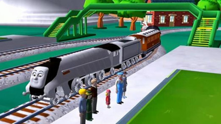 【永哥】托马斯和他的朋友们189：紫色的赖安 托马斯火车游戏