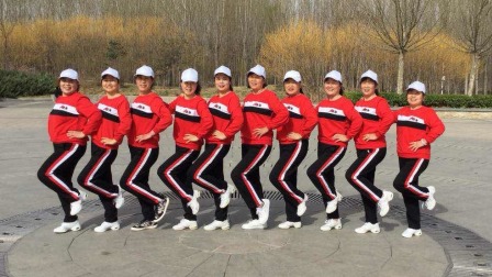 文安广场舞2018春节舞动文安联谊会小辉哥鬼