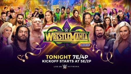 《直播回放》WWE2018年4月9日摔角狂热大赛2018实战对决版