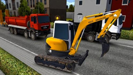 【永哥】挖掘机城市模拟建设 挖掘机搅拌机自卸车装载机