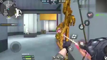 土豪专属的黄金版武器, 一颗子弹一人头, 可怜的敌人已被杀懵!