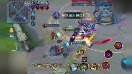 王者荣耀: 李白被干将莫邪和鲁班的炮同时看到, 就要比谁的手速快